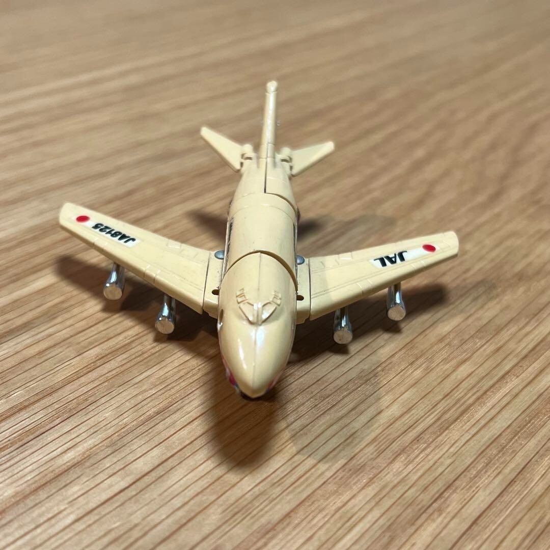 ★JAL 非売品 ジャンボジェットロボ MR-B747 バンダイ マシンロボ格安 非売品 マシンロボ MR-B747 ジャンボジェットロボ バンダイ