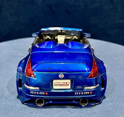 2004 NISMO NISSAN 350Z Muscle Machines Tuners 1:18 Blue