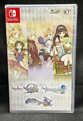 アトリエシリーズ 1・2・3 DX Nintendo Switch KT アトリエ アーランドの錬金術士1・2・3 DX プレミアムボックス