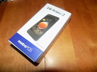 BOX - LG ARISTO 2 METROPCS Metro PCS Mobile Phone Retail Box Used  - BOX ONLY! 