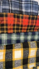 plaid fleece socks, mens/womens unsex sizes 5-14.5 you choose Toasti Socks