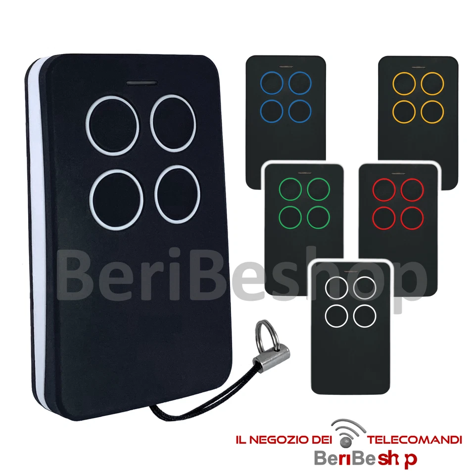 TELECOMANDO CANCELLO UNIVERSALE DA 300 A 868 MHZ ROLLING CODE E FISSO GARAGE