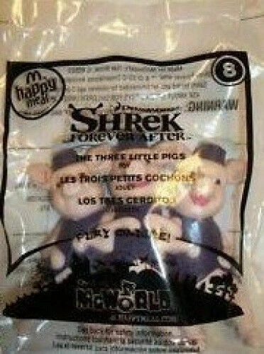 McDonald's Shrek Promotional Fast Food Toys