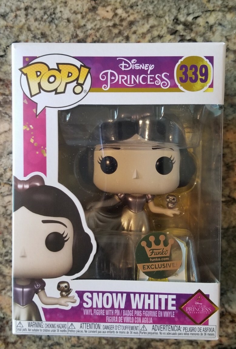 Funko Pop: SNOW WHITE W/Pop Pin #339 Princess Collection 
