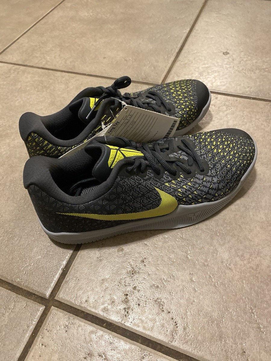 Brand New Nike Kobe KB Mentality 3 Black Volt Wolf Grey Size