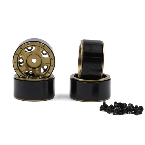 Jantes Aluminium CNC 8 Rayons Yeah Racing Pour Kyosho Optima/Mid/Javelin – Échelle 1/10, Neuf