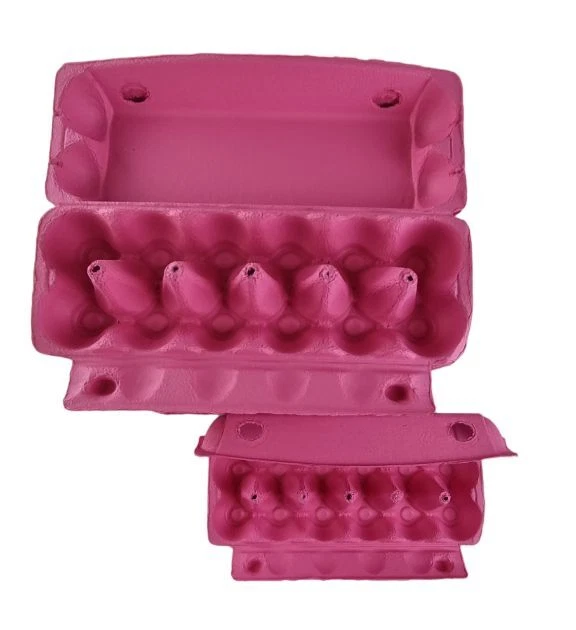 150 X Hot Pink Full Dozen Carton 12-Egg Recyclable Egg Cartons