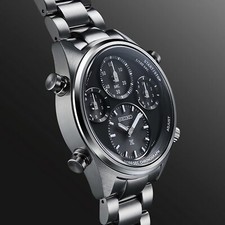 SEIKO Prospex Speedtimer SFJ003 Black Dial Chronograph Stainless Steel Men Watch 8