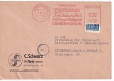 AFS, F&uuml;rth/Bay 2, 7.12.48, Verralux Vorplatzm&ouml;bel
