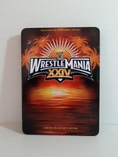 Wrestlemania XXIV 24 With Film Slice. WWE. Undertaker Cena Kane. Free Postage.