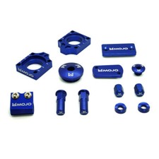 MOJO Kawasaki Bling Kit - Blue CNC Billet Anodized Aluminum | MOJO-KAW-BKK3-BLU