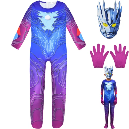 2024 Ultraman Anime Kostüm Kinder Overall Tiga Zero Löwe Ultraman Body Outfit - Bild 30 von 53
