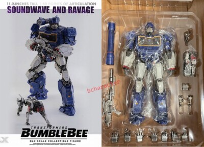 Threezero DLX 3Z0160 Transformers Soundwave & Ravage-28cm-Sammelmodell