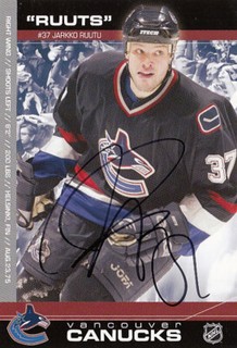 Jarkko Ruutu: Olympia Silber 2006 2010 Eishockey FIN Vancouver Canucks
