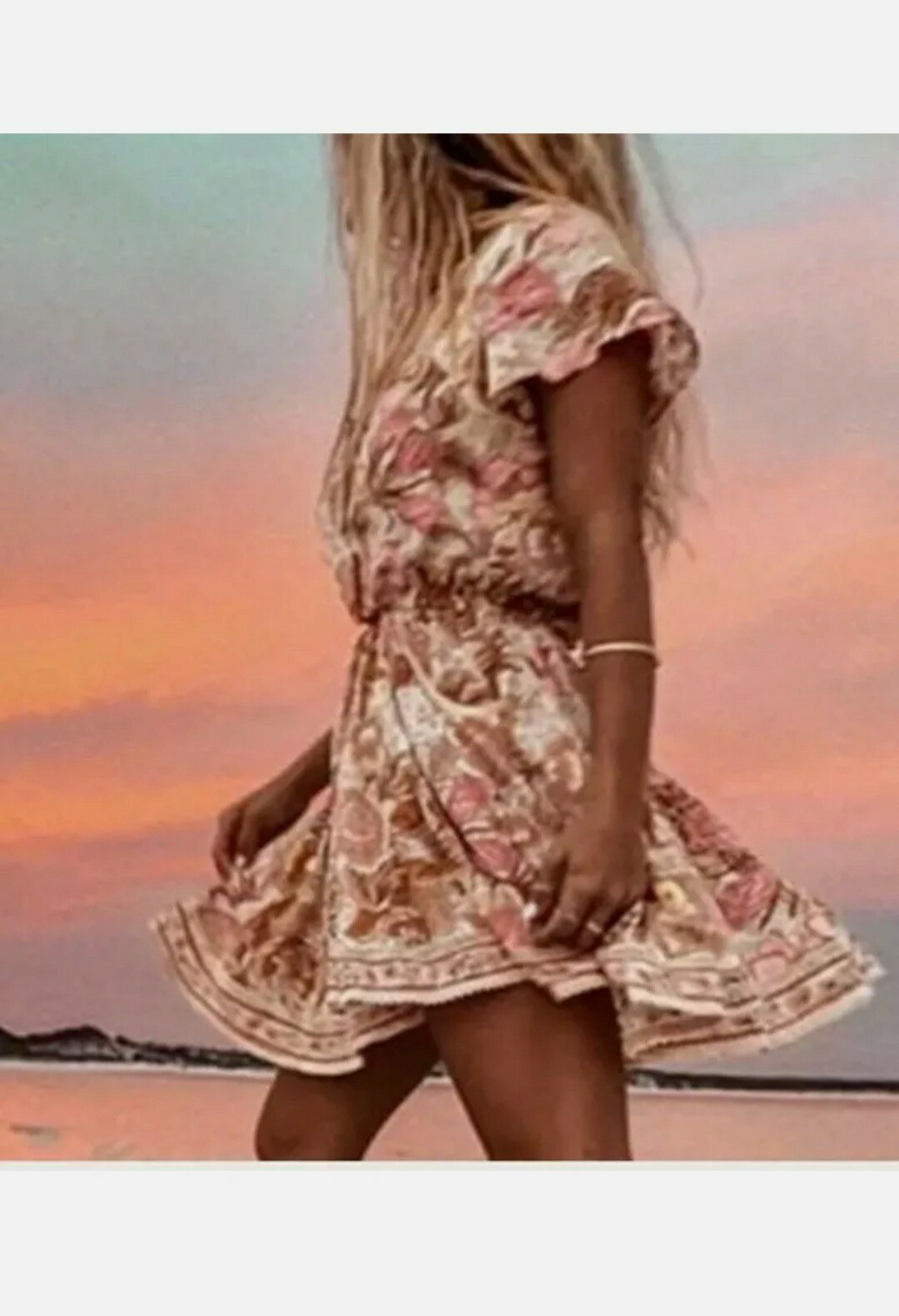 spell jungle midi dress