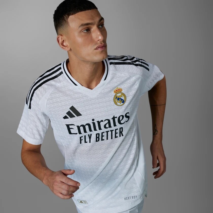 adidas アディダス REAL MADRID サッカーユニフォーム Adidas Real Madrid Home Authentic Soccer Jersey - Men's Medium