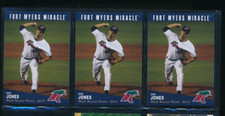Lot (3) 2013 Grandstand #19 Zack Jones Fort Myers Miracle (IG56) SWSW7