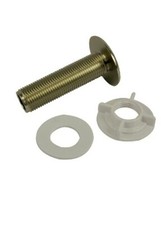 Rust Resistant Sink Hole Cover 1-3/4" Brushed Nickel
