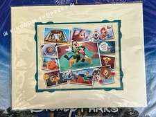 2024 Disney Parks Jerrod Maruyama A Goofy Movie Road Trip  Matte Print 14x18”