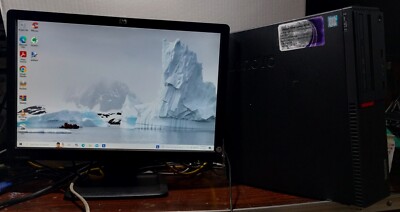 Lenovo ThinkCentre M700 Desktop computer Bundle with monitor, keyboard and mouse