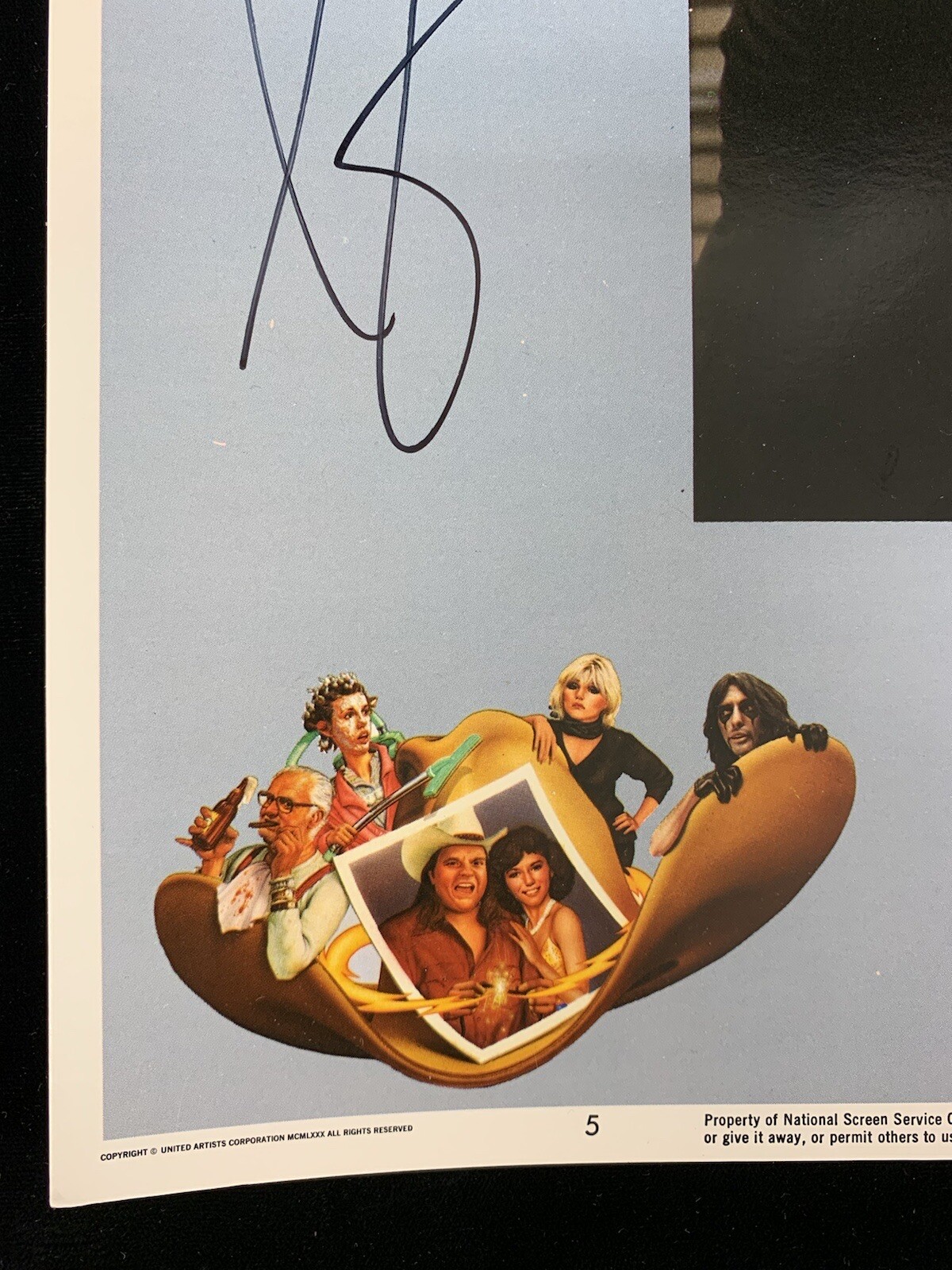 Meat Loaf SIGNED 11x14 Roadie Soundtrack Color Lobby Poster w/ hologram eBay