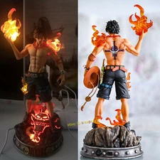 LC Studio ONE PIECE Portgas·D· Ace 1/6 Resin Collectible Statue Model H37cm 