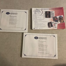 Creative Memories 5x7 White Scrapbook Pages RCM-5S 20 Sheets Protectors CM-5B