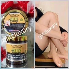 Glitzluxury 10X Xtra Whitening Repair Black Soap👌 500g X 1 Body Only. 7 Days 