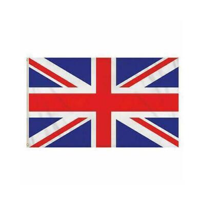Großbritannien Union Jack UK Flagge groß 3 x 5 Fuß mit 2 Ösen Qualität Farben Druck
