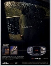 2003 Nokia N-Gage Console Print Ad Tony Hawk's Pro Skater Video Game Art 