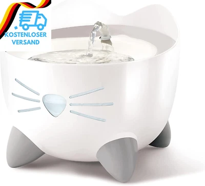 BESUCHE DEN CATIT-STORE Catit PIXI Katzen-Trinkbrunnen, Fließwasserbrunnen, Edelstahl
