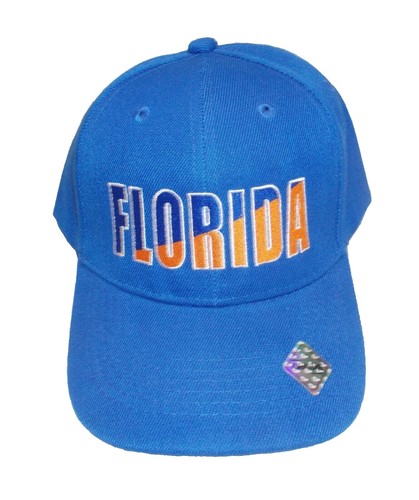 Corduroy Baseball Cap in Light blue with Embroidered Florida gators Logo Men main image 2