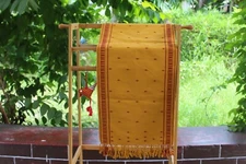  Handwoven Cotton Bed Runner Assam Handicraft Area Rug Carpet Floor Mat 