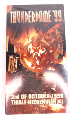 SEALED Thunderdome 99 Netherlands Gabber Vintage VHS Tape ID&T PAL 1999