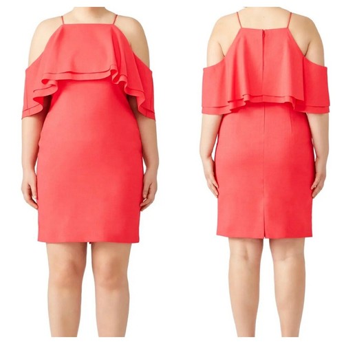 coral dress size 22