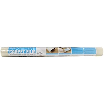 Trimaco 62450 Easy Mask Protective Film for Carpets, 2 mil, 24-inch x 50-feet,