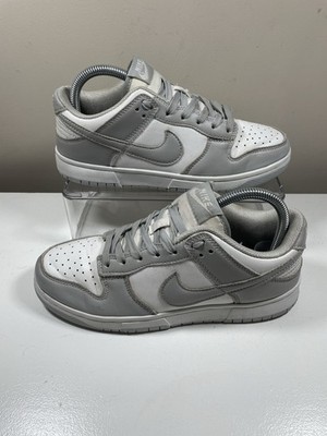 Nike Dunk Low Turnschuhe UK Größe 5,5 White Grey Fog
