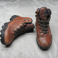 Nike ACG Womens Hiking Boots 7.5 Brown Leather Rugged Waterproof Trail VTG 90s