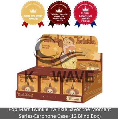 Pop Mart Twinkle Twinkle Savor the Moment Series-Earphone Case (12 Blind Box)