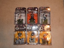 MCFARLANE NFL SERIES 19 6 FIGURE BASE SET CHASE FAVRE SNOW DRIVER FOOTBALL MOC