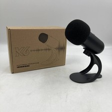 USB PC Microphone High Sensitivity Wired Stand Used