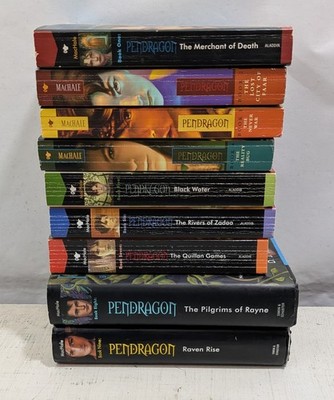 Lot of PENDRAGON Series Books 1-9 by D.J. MacHale PAPERBACK/HARDCOVERS
