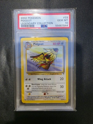 Pidgeot graded PSA 10 for sale on eBay