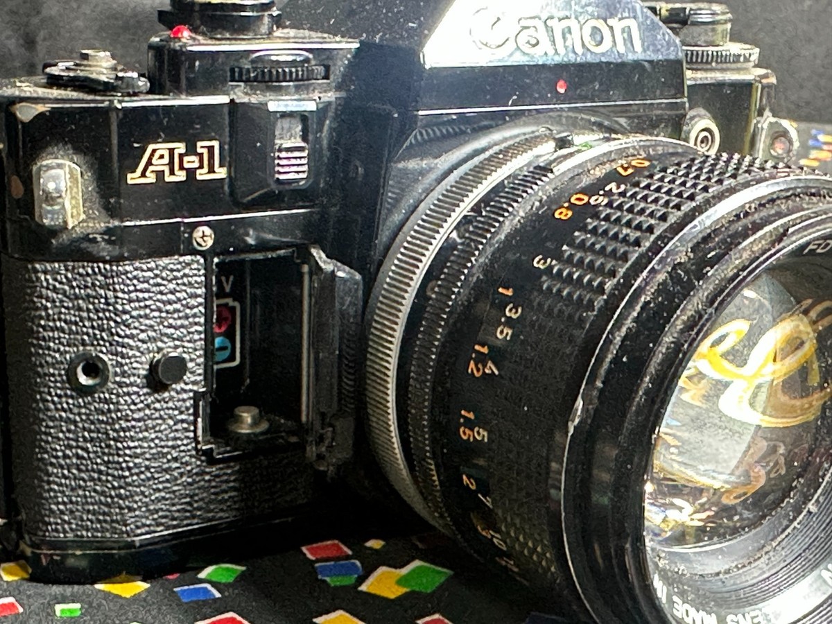 CANON A-1 + FD 50mm 1:1.4 ○ 32DC3-7