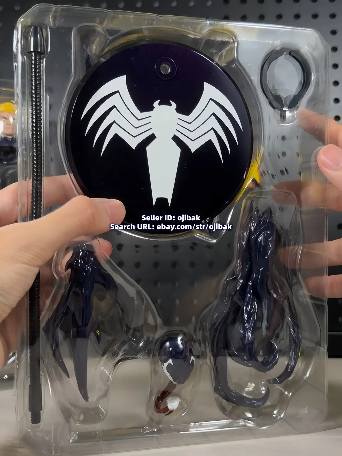 Mess Toys Venom Lethal Neighbor 1/12 Spider-Man Symbiote Action Figure US STOCK image 4