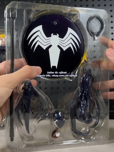 Mess Toys Venom Lethal Neighbor 1/12 Spider-Man Symbiote Action Figure US STOCK image 4