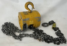 Budgit 1 Ton Manual Chain Hoist- Heavy Duty Industrial Lifting Rigging