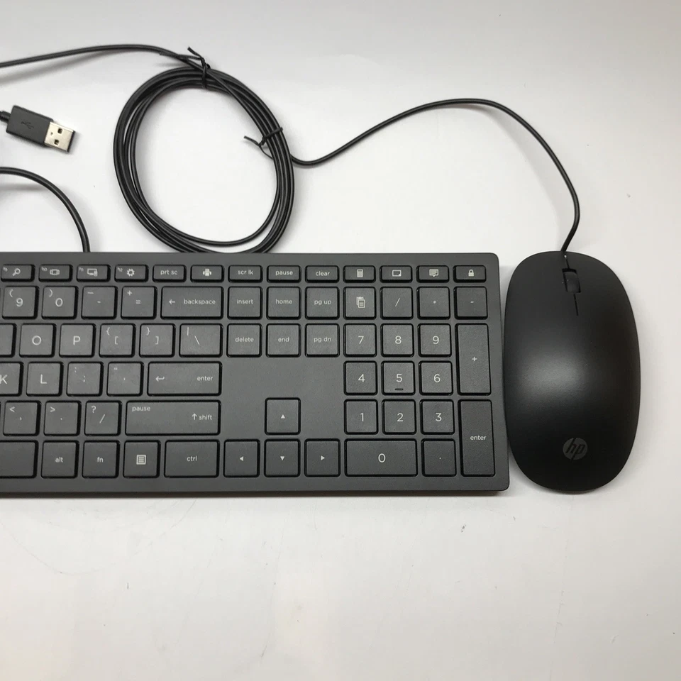 HP 320MK Wired USB Keyboard and Mouse Kit Brand New - Image 3 of 4