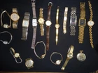 Lot of 18 Antique and Vintage watches, Bulova, Timex, Swiss made
