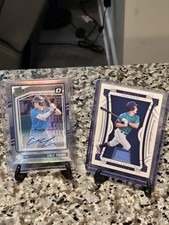 Cole Young 2023 National Treasures  Prospect Patch  47/49 and Optic Rated Auto